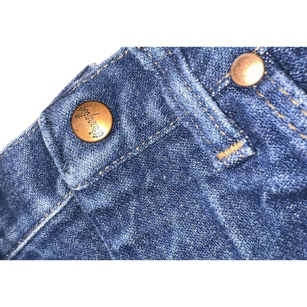 Wrangler‎ Classic Toddler Boys Dark Blue Denim Jeans Size 6 Cowboy Cut Western